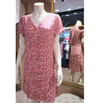 Robe courte fleurie Yerse