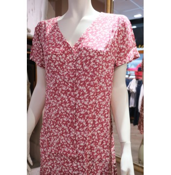Robe courte fleurie Yerse
