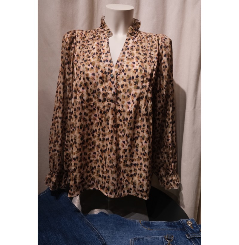 CHEMISE LEOPARD