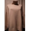 PULL COL ROULE BEIGE