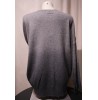 PULL COL V GRIS DEGRADE EN LAINE