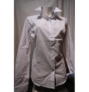 Chemise CAPUCINE coton blanc NUMEROLOGIE