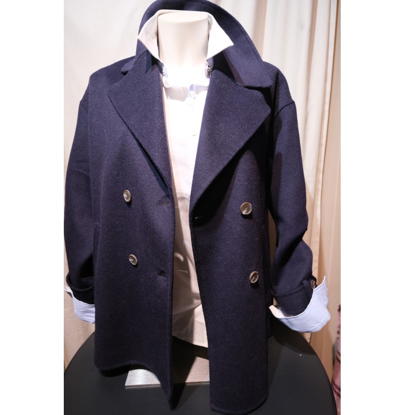 Manteau veste bleu marine YERSE