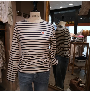 Marinère écru/marine L'ATELIER DE LA MARINIERE