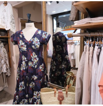 Robe JALAN marine DRESS ADDICT