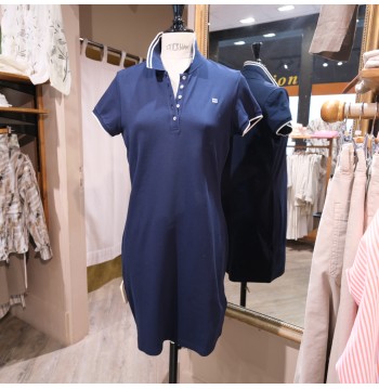 Robe polo marine TOMMY HILFIGER