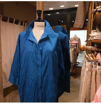 Robe Jiji indigo LAURA EN ROBE