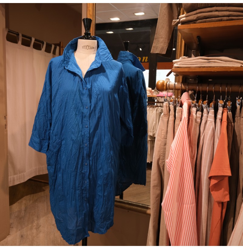 Robe Jiji indigo LAURA EN ROBE