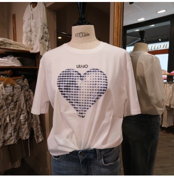 TS COEUR STRASS LIU JO