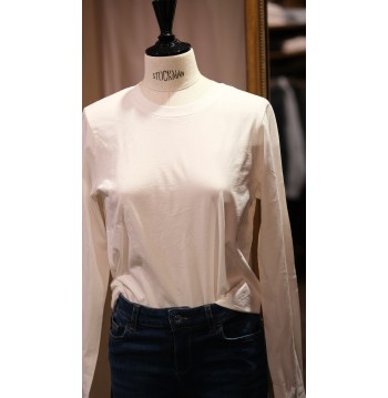 Tee-shirt manches longues blanc