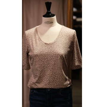 Tee-shirt léopard
