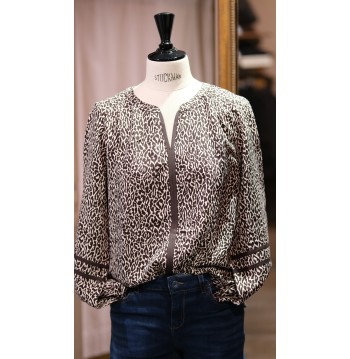 Blouse léopard