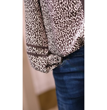 Blouse léopard