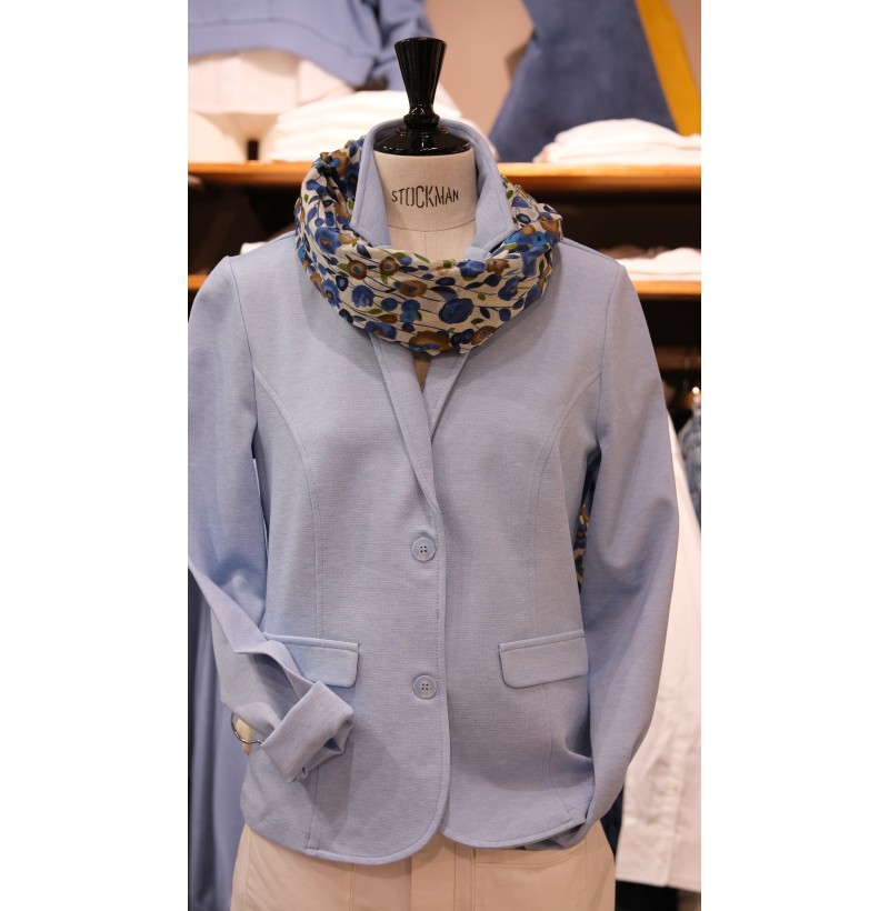 Blazer bleu ciel