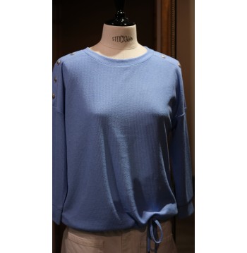 Sweat léger bleu ciel