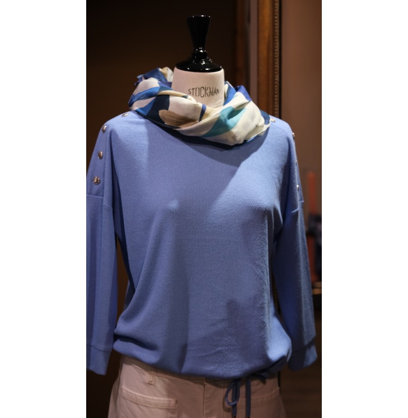 Sweat léger bleu ciel