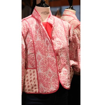 Veste imprimée matelassée