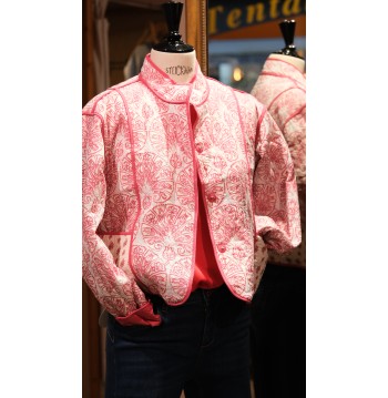 Veste imprimée matelassée