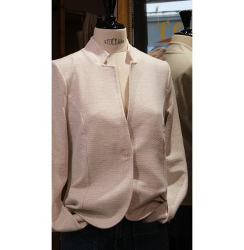 Blazer écru chiné